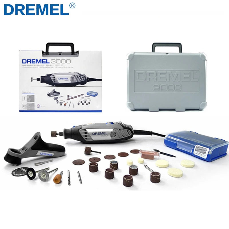 Dremel 3000/4250 Mini Grinder Rotary Tools 10-35 Pcs Accessories Rechargeable Grinder Engraver Electric Polisher Cutting Machine Retail Second