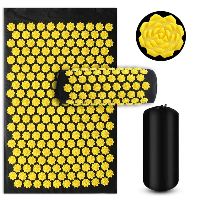 Relax with Monclique - The Ultimate Acupressure Mat for Stress Relief