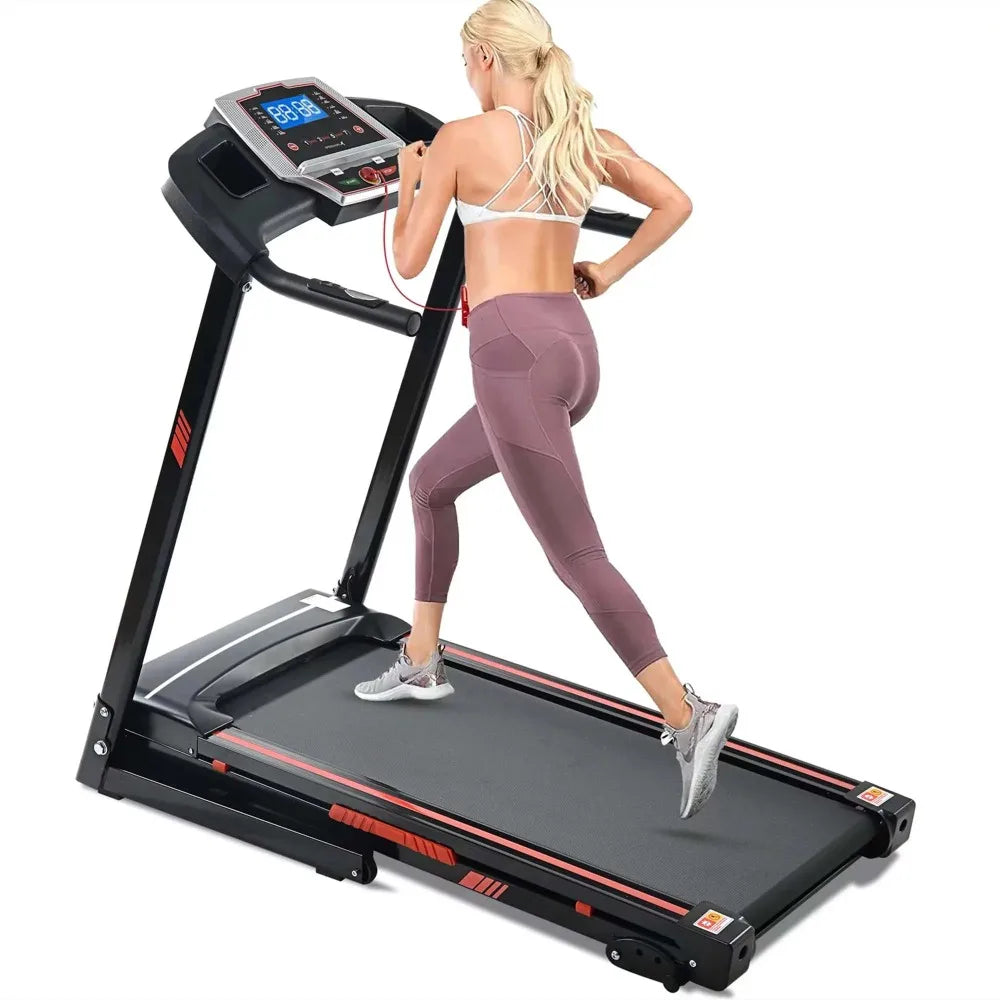 Folding Treadmill | 3.5 HP Motor, 330 lbs Capacity