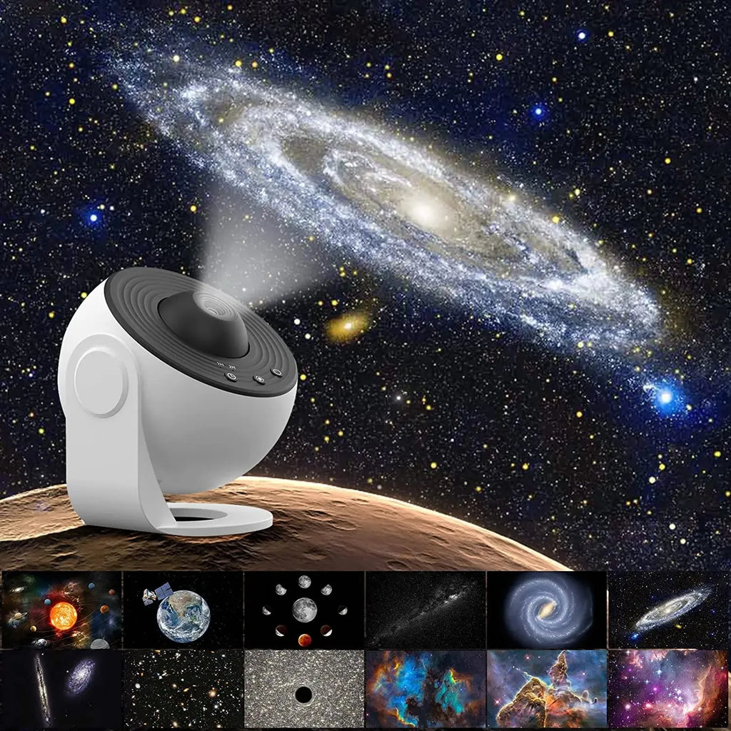 Planetarium Star Projector Lamp - 13 in 1 HD Galaxy Night Light for Kids