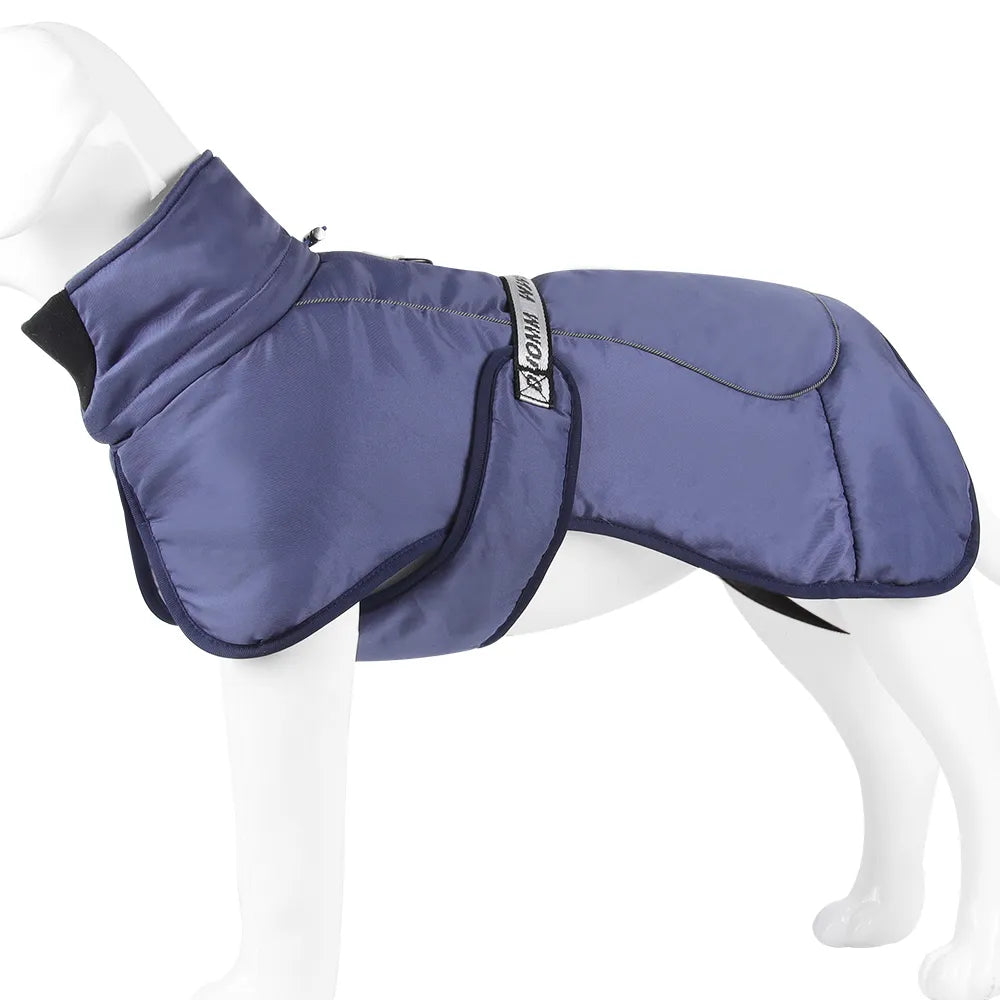 Warm Winter Dog Jacket - Windproof & Reflective
