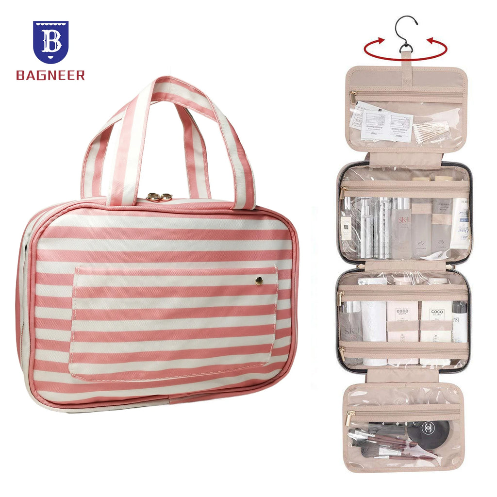 Foldable Travel Organizer Hanging Toiletry Makeup Bag Women Cosmetic Make Up Storage Waterproof Beauty Pouch Men Bathroom Case Retail Second