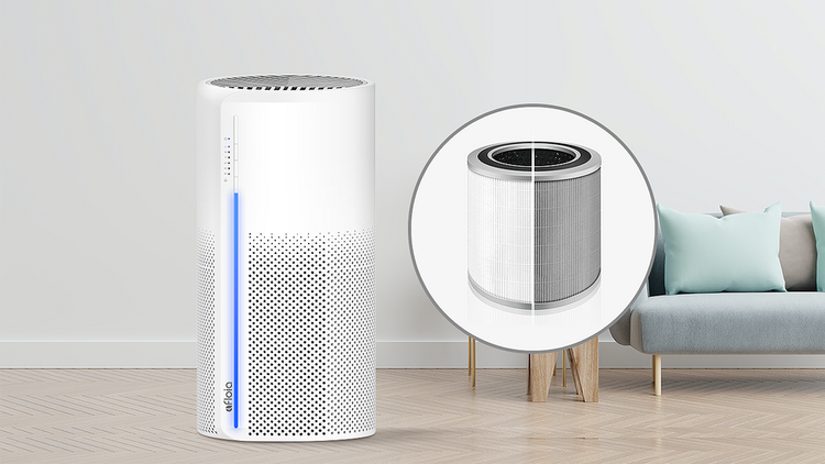 Compact Home Air Purifier | 3-Stage HEPA Filtration | Quiet Operation